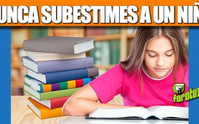 ¡NUNCA SUBESTIMES A UN NIÑO!
