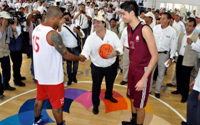 Se inaugura en Tuxpan, el centro deportivo más importante de Veracruz