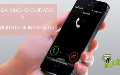 TENGA MUCHO CUIDADO Y ¡ APLÍQUELO DE INMEDIATO!