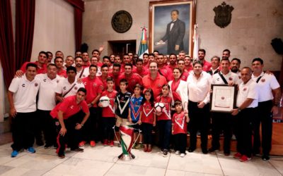 Reconoce Gobierno del Estado a los Tiburones Rojos de Veracruz, campeones de la Copa MX 2016