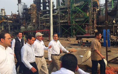 Atienden Presidente de la República y Gobernador de Veracruz a familias de Coatzacoalcos
