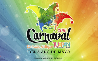 Carnaval de Tuxpan, Veracruz del 5 al 8 de Mayo – 2016