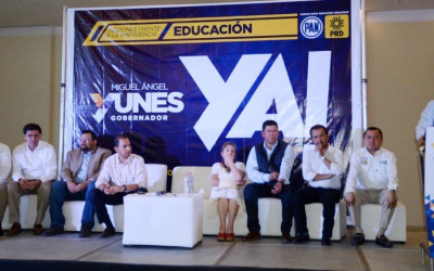 “Con educación de calidad, los niños y jóvenes de Veracruz tendrán un mejor futuro”: Miguel Ángel Yunes Linares