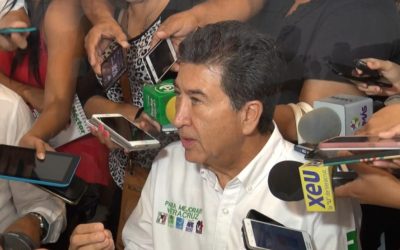 Que los veracruzanos constaten quién es el más limpio, honesto y decente de esta contienda: Héctor Yunes