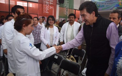 En mi gobierno habrá cobertura en servicios de salud al 100 %: Héctor Yunes