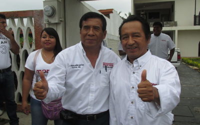 Candidatos se registran ante el OPLE Tuxpan