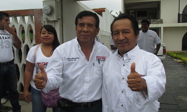 Candidatos se registran ante el OPLE Tuxpan
