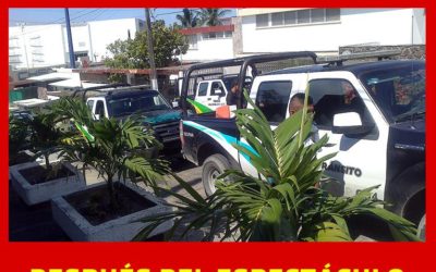 PREPOTENCIA AL 100% DE LOS ELEMENTOS DE TRÁNSITO EN UNA VENDETTA POLÍTICA