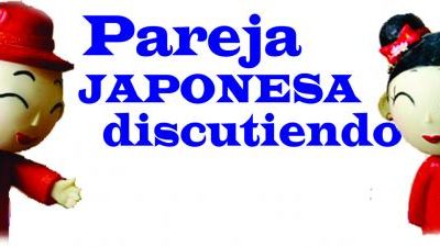 PAREJA JAPONESA DISCUTIENDO