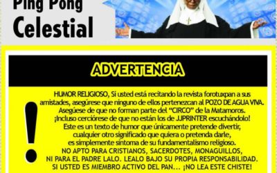 PING PONG CELESTIAL – ¡EL OBISPO DEL AMOR!