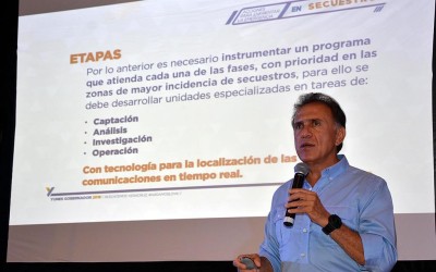 ACABARÉ CON EL SECUESTRO Y CON LOS SECUESTRADORES: MIGUEL ÁNGEL YUNES LINARES