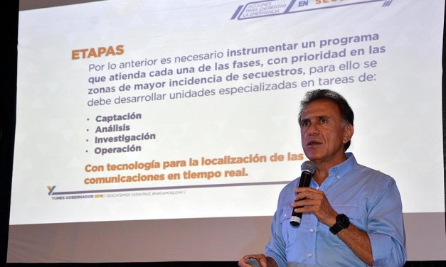 ACABARÉ CON EL SECUESTRO Y CON LOS SECUESTRADORES: MIGUEL ÁNGEL YUNES LINARES