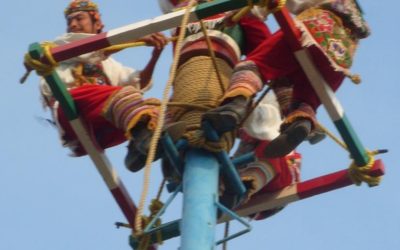 CEREMONIA RITUAL DE VOLADORES, PATRIMONIO VIVO Y PROTAGONISTA DE CUMBRE TAJÍN
