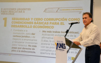 Reactivaré la inversión y el empleo en mi gobierno: Miguel Ángel Yunes Linares