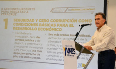Reactivaré la inversión y el empleo en mi gobierno: Miguel Ángel Yunes Linares