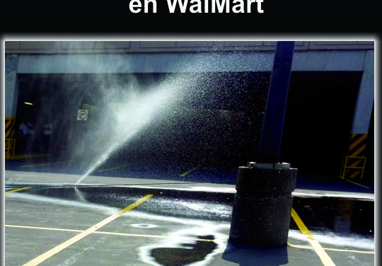 Desperdician AGUA en WalMart