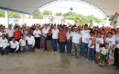 Recibe Michelle Gustin gran respaldo ciudadano