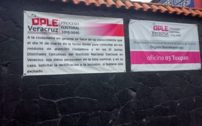 LLEGA PRIMERA PAQUETERíA ELECTORAL