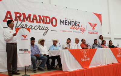 DEBEMOS SACAR DEL ABANDONO Y OLVIDO AL CAMPO VERACRUZANO: MÉNDEZ DE LA LUZ