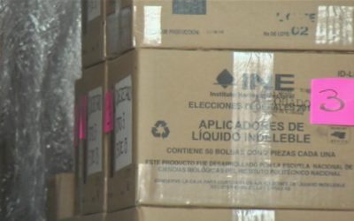 LLEGAN LAS PRIMERAS BOLETAS ELECTORALES