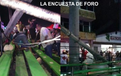¿Quién cree usted que fue culpable de la caída del Poste en el Bulevar?