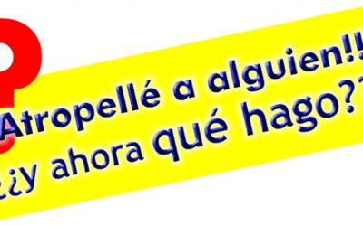 ¡¡ Atropellé a alguien !!! ¿¿y ahora qué hago??