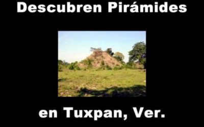 Descubren pirámides cubiertas de lodo y hierba en Veracruz