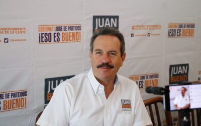 Panistas tienen vergüenza y votarán por la candidatura Independiente: Juan Bueno Torio