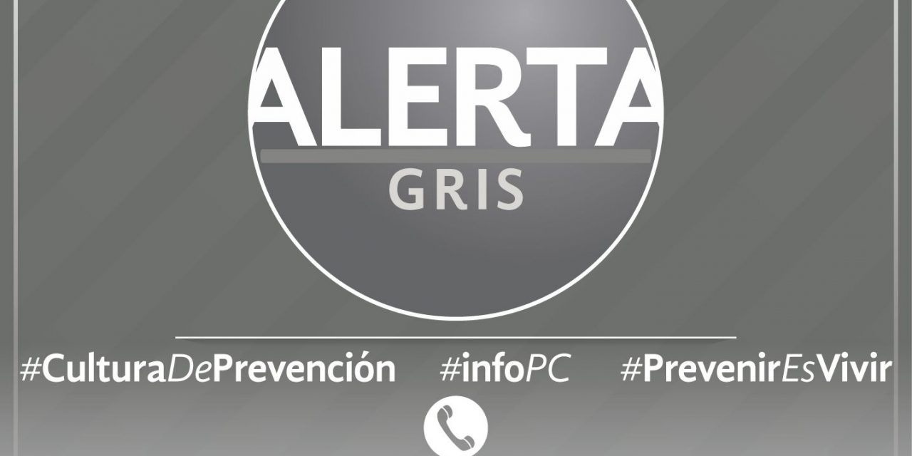 Activa PC Alerta Gris preventiva por Disturbio Tropical 95-L