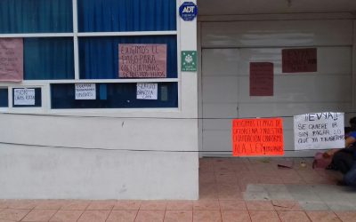 Trabajadores de grupo EVYA exigen  pago de su salario