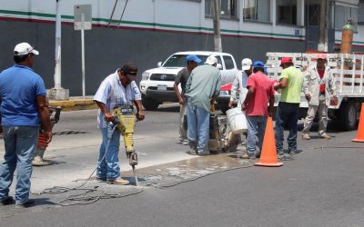 Obras Públicas Municipales, Refuerza Trabajos en la Ciudad