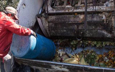 Instalan GPS en camiones de Basura