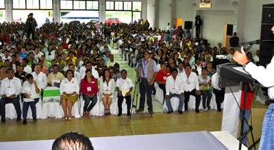 Más de mil 200 maestros tuxpeños, participaron en el primer Congreso de Participación Social en la Educación