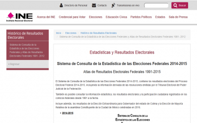 Presenta INE nuevo sistema de consulta