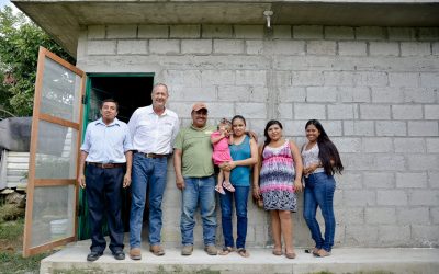 Con Cuartos Dormitorios, el Ayuntamiento de Tuxpan Combate Rezago Social