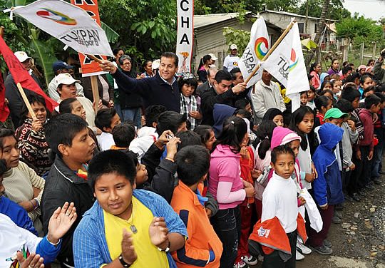 Antorcha Campesina reconoce la obra sin precedentes que se ha ejecutado en Tuxpan