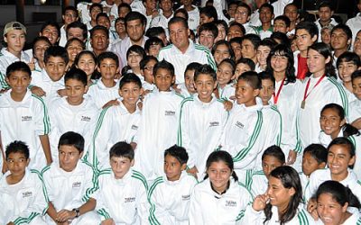 Envia Tuxpan a la mayor delegación de deportistas de su historia a la olimpiada estatal 2012