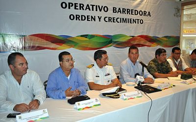 En marcha operativo Barredora