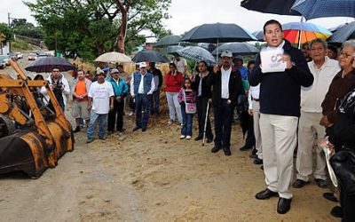 Dos nuevas obras de infraestructura urbana se inician en Tuxpan