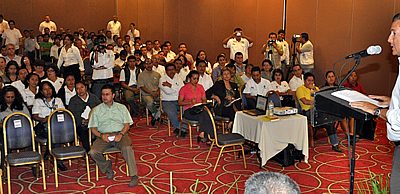 Inician en Tuxpan los foros regionales de blindaje electoral para servidores públicos