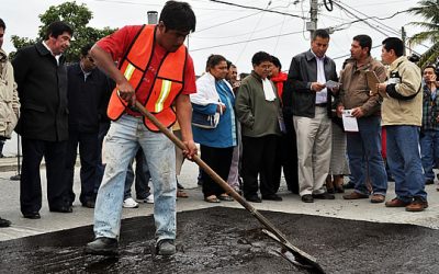 Inicia la rehabilitación de la avenida Cuauhtémoc en Tuxpan