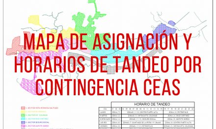 ROL DE TANDEOS TEMPORAL POR CONTINGENCIA CMAS