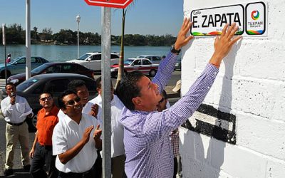 Inicia ASR la colocación de nomenclaturas en calles de toda la ciudad