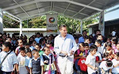 Más y mejores espacios para escuelas rurales en Tuxpan