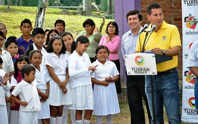 Transforma gobierno municipal de Tuxpan la comunidad de Sabanillas