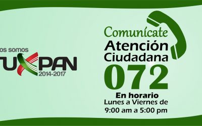 Ayuntamiento de Tuxpan Activa Línea de Atención Ciudadana