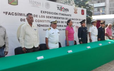 SEDENA clausura exposición en Tuxpan