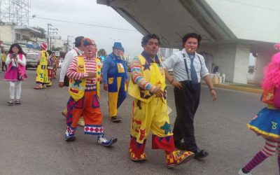Payasos celebran su día