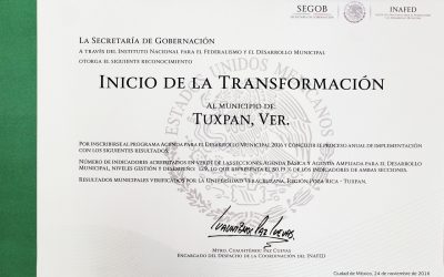 Gobierno de Tuxpan con Buenos Resultados en Evaluación Nacional