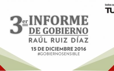 Todo Listo Para el Informe de Gobierno de Raúl Ruiz